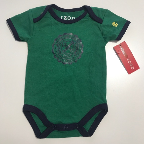 Izod Other - Izod Onesie. NOS with tags.Green with black trim
